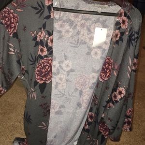 Floral cardigan
